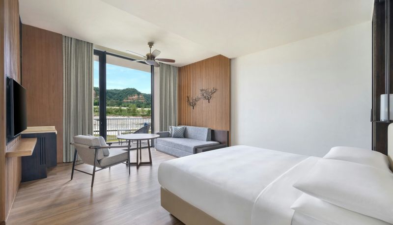 Chambre - Jim Corbett Marriott Resort and Spa