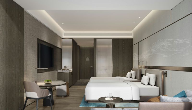 Zimmer - Courtyard by Marriott Zhuhai