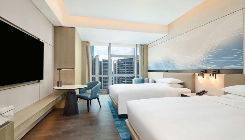 Zimmer - Courtyard by Marriott Zhuhai