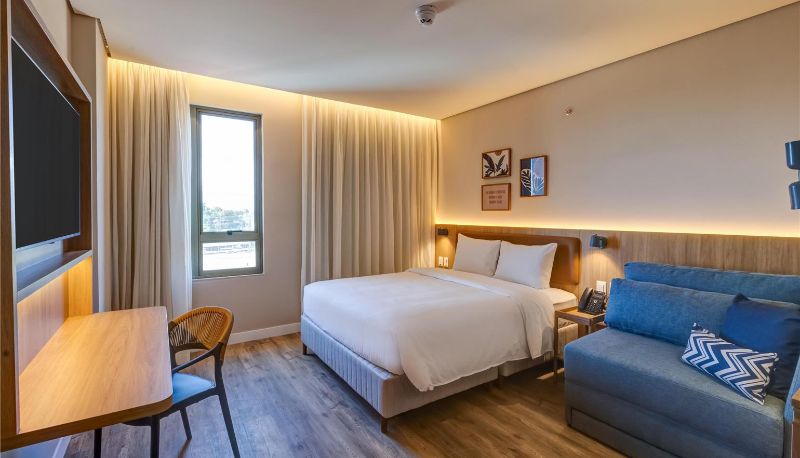 Zimmer - Hampton by Hilton Caraguatatuba Serramar