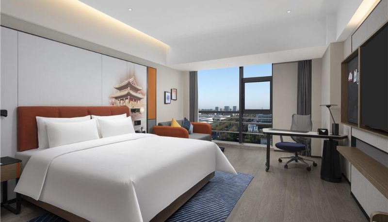 Zimmer - HtHE ampton by Hilton Baoding Lekai Avenue