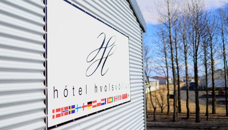 Otel açık alanı - Hotel Hvolsvöllur