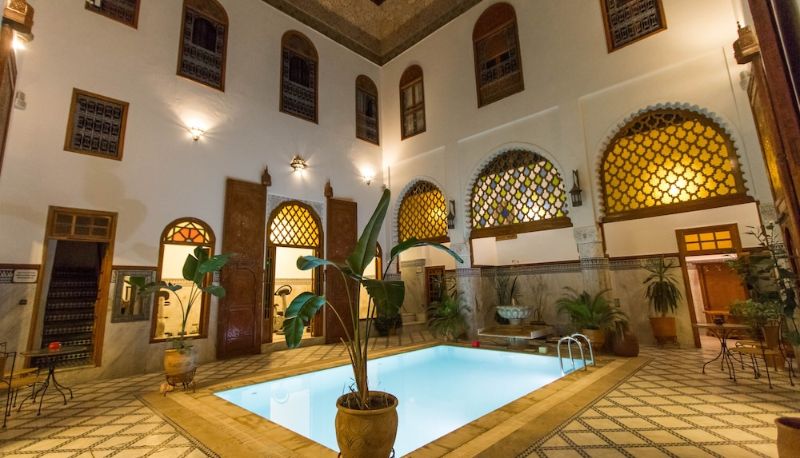 Basen - Palais D'hôtes Suites & SPA Fes