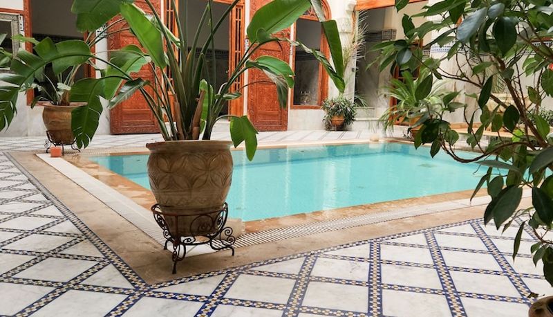 Basen - Palais D'hôtes Suites & SPA Fes