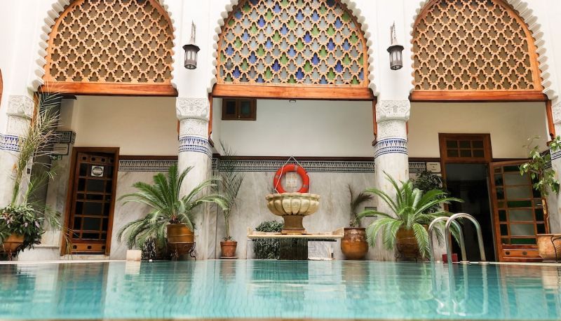 Basen - Palais D'hôtes Suites & SPA Fes