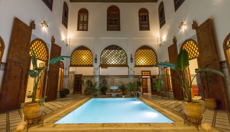 Basen - Palais D'hôtes Suites & SPA Fes
