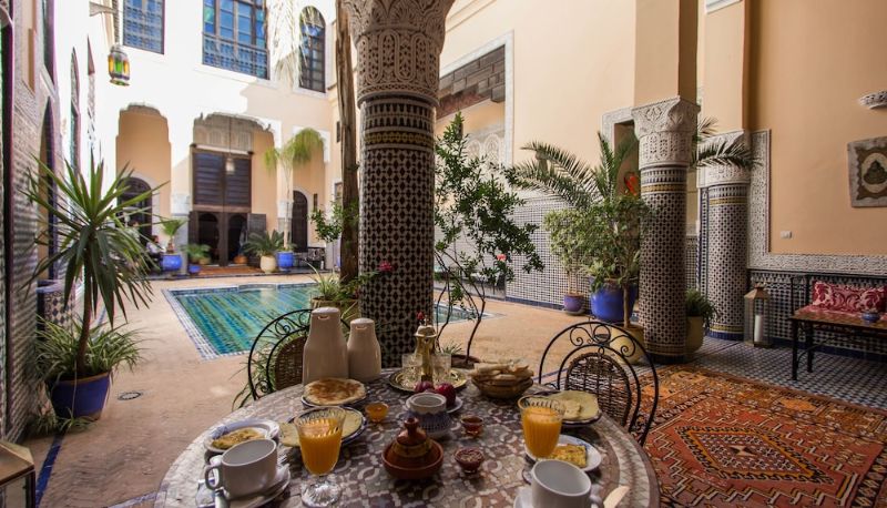 Restauracja - Riad Fes Baraka Piscine & Spa