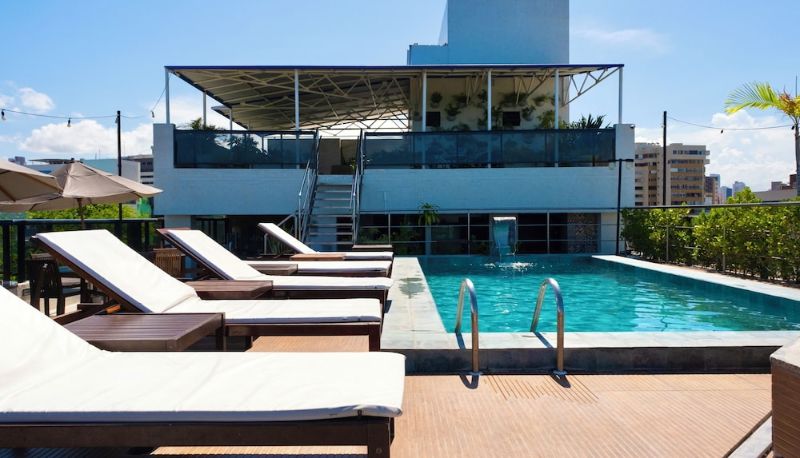 Havuz - Atlântico Praia Hotel
