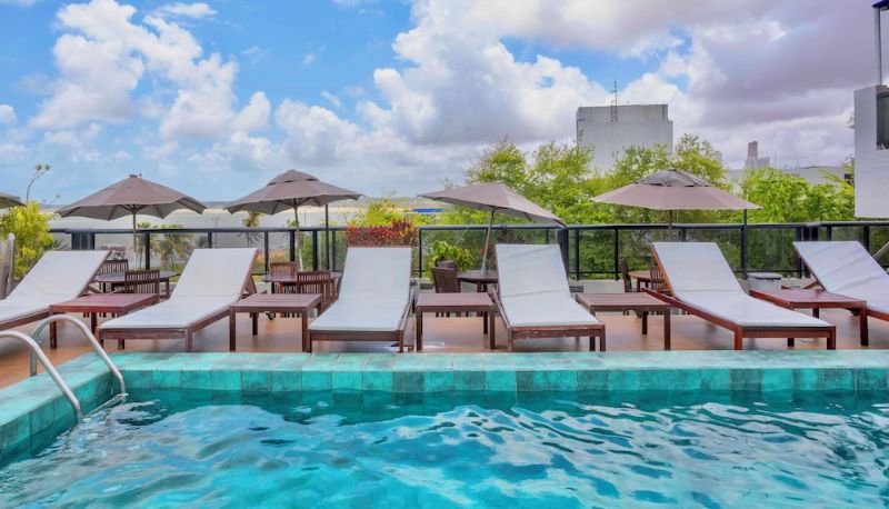 Havuz - Atlântico Praia Hotel