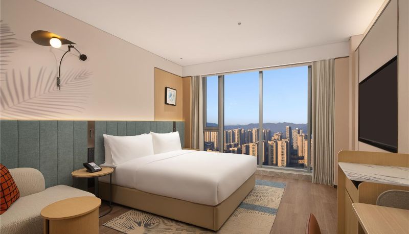 Zimmer - Hilton Garden Inn Hangzhou Fuyang Fuchun