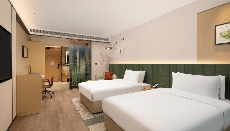 Zimmer - Hilton Garden Inn Hangzhou Fuyang Fuchun