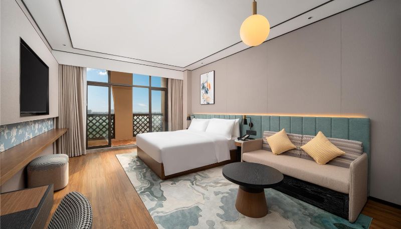 Zimmer - Hilton Garden Inn Shanghai Changxing Island