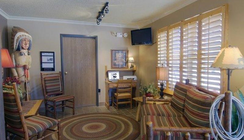 Business center - Rodeway Inn Lusk