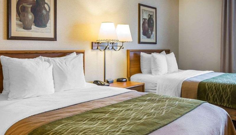 Pokój czteroosobowy - Quality Inn Lone Pine near Mount Whitney