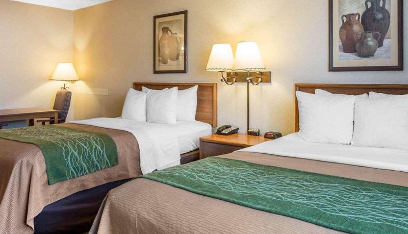 Vierbettzimmer - Quality Inn Lone Pine near Mount Whitney