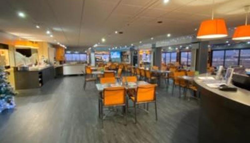 Sala śniadaniowa w restauracji - Hôtel De La Plage