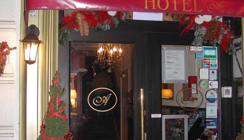Zona exterior del hotel - Hôtel Alexandra