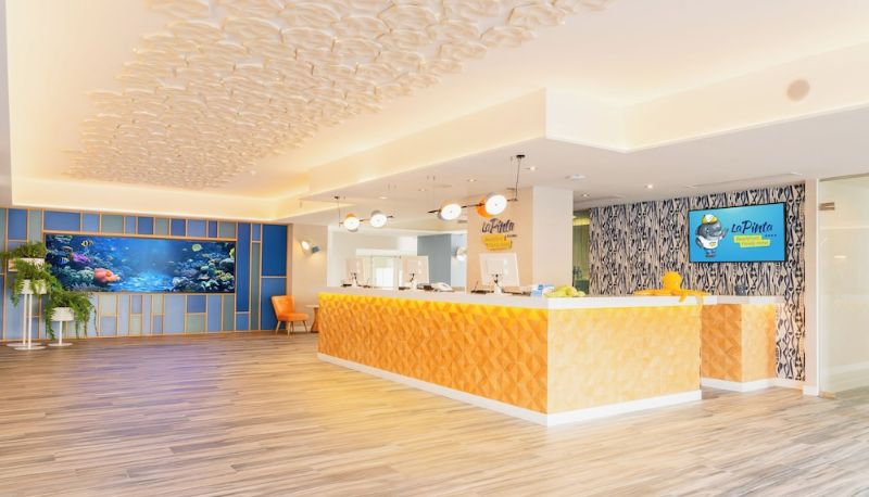 Reception - HOVIMA La Pinta Beachfront Family Hotel Family Hotel