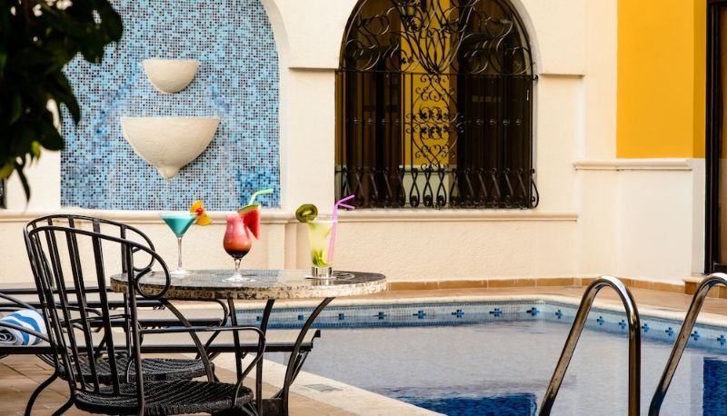 Zwembad - Hotel Plaza Campeche