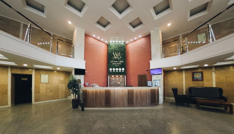 Rezeption - Ulan-Ude Park Hotel