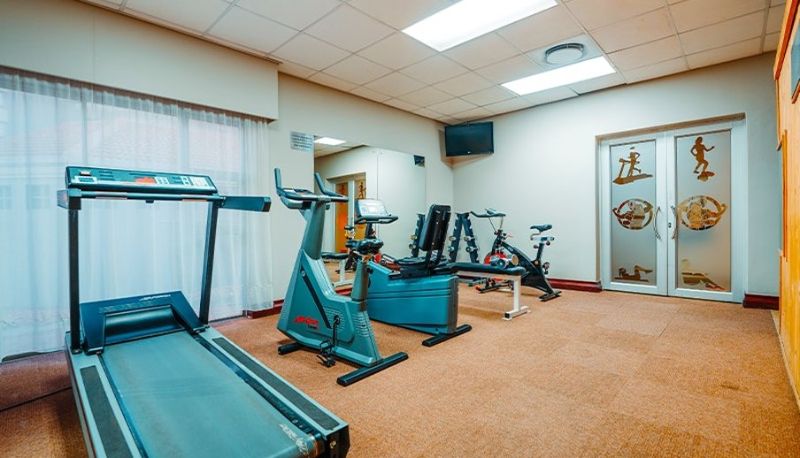 Wellness- en fitnessruimte - Blackrock Hotel
