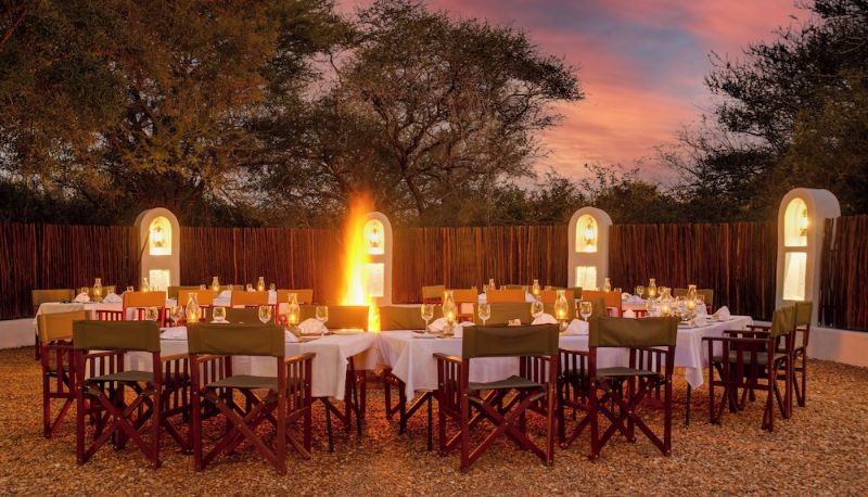 Restaurant - Kubu Safari Lodge