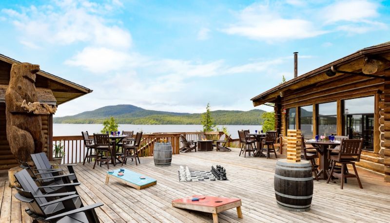Terrasse - Salmon Falls Resort