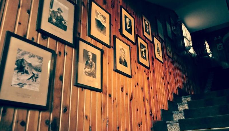 Wnętrze hotelu - Hostellerie des Guides