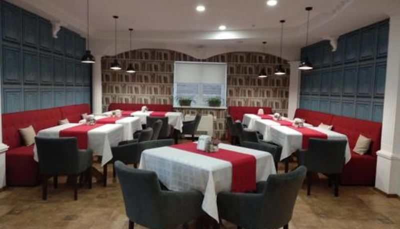Restoran içinde kahvaltı salonu - Hotel Villa Natali Вилла Натали