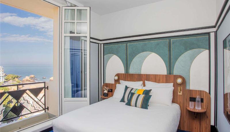 Chambre - Hôtel Plaza Biarritz Plage - Handwritten Collection