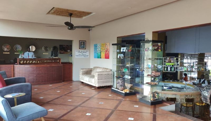 Reception - Catembe Gallery Hotel