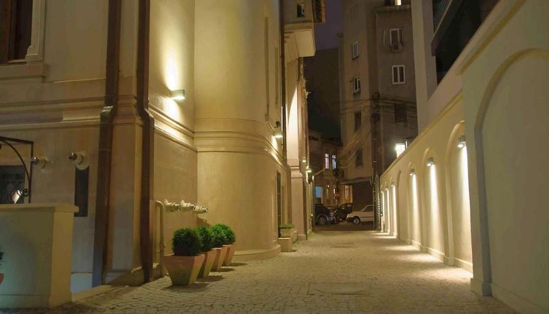 Zewnętrzna część hotelu - Scala Boutique Hotel