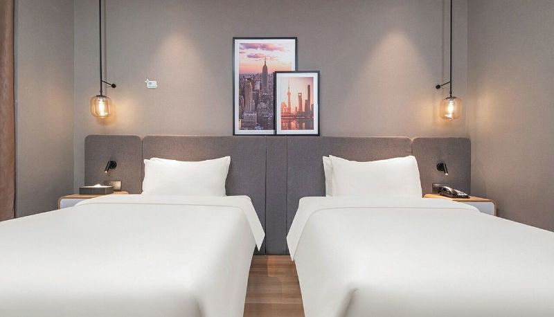Chambre - Li Yi Hotel · Shanghai Hongkou Football Stadium Chifeng Road Subway Station Store Chifeng Road