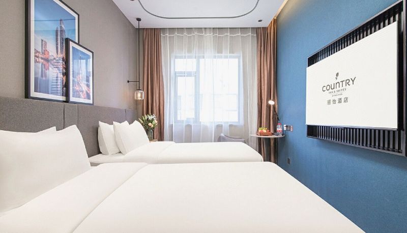 Chambre - Li Yi Hotel · Shanghai Hongkou Football Stadium Chifeng Road Subway Station Store Chifeng Road