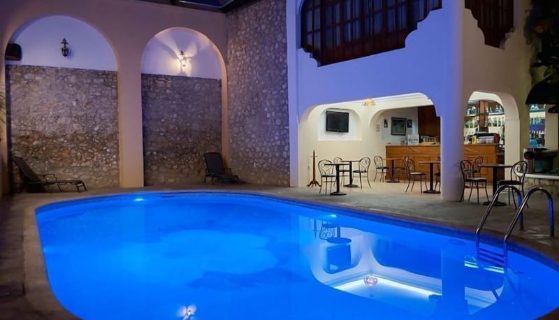 Basen - Hotel Hacienda de los Ángeles by Rotamundos