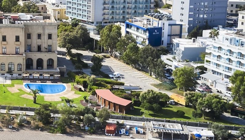 Zewnętrzna część hotelu - Aquamare City+Beach