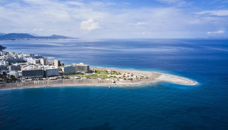Zewnętrzna część hotelu - Aquamare City+Beach
