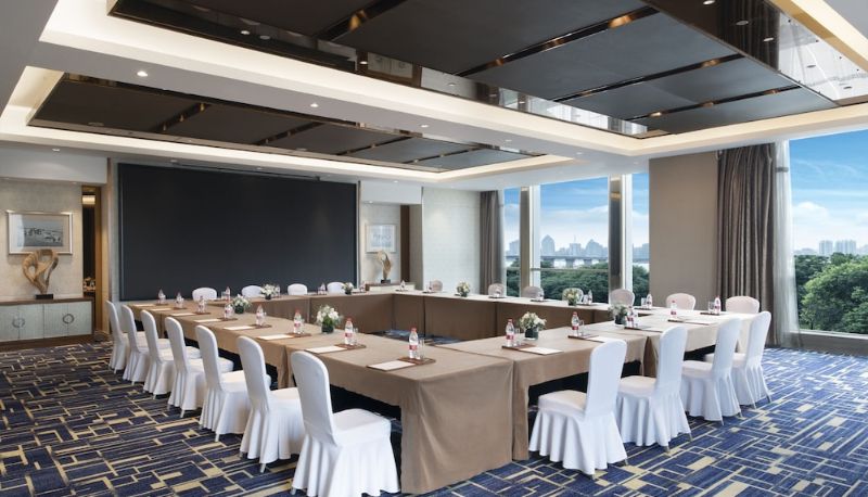 Salle de réunion - Crowne Plaza NANCHANG RIVERSIDE by IHG