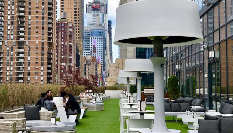 Widok wnętrza - YOTEL New York Times Square