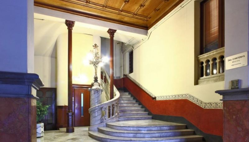 Terasse - Hostal Barcelona Centro