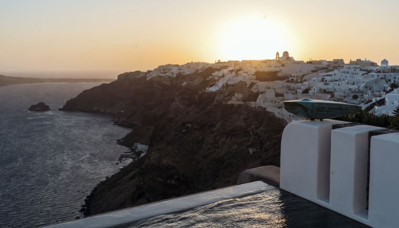 Havuz - IKIES Santorini