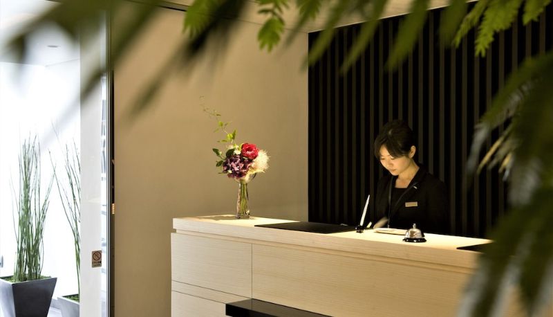 Reception - Residential Hotel B:CONTE Asakusa