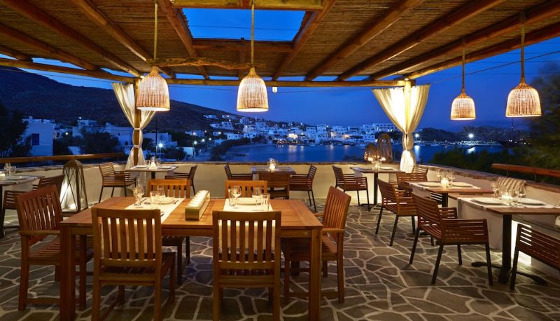 Restaurante - Vrahos Boutique Hotel