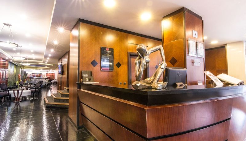 Recepción - GHL Hotel Abadia Plaza