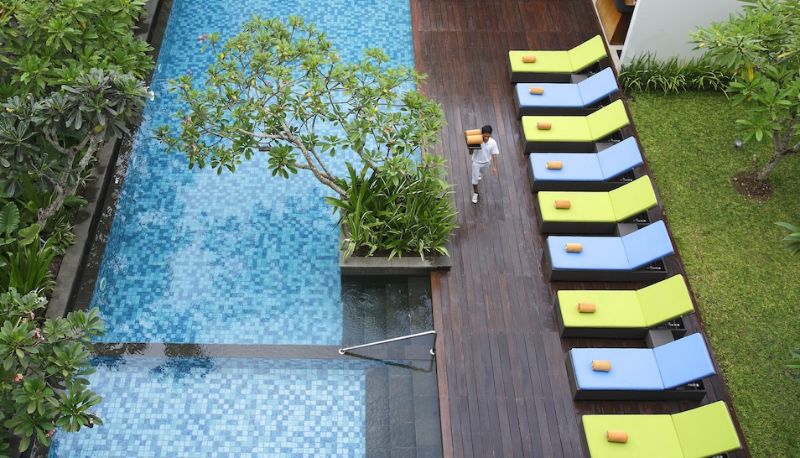 Havuz - Hotel Santika Mataram - Lombok