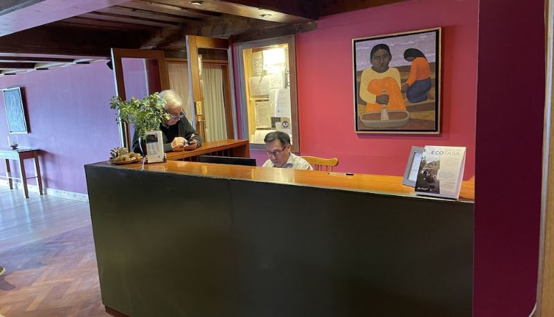 Reception - Hotel Tunquelén