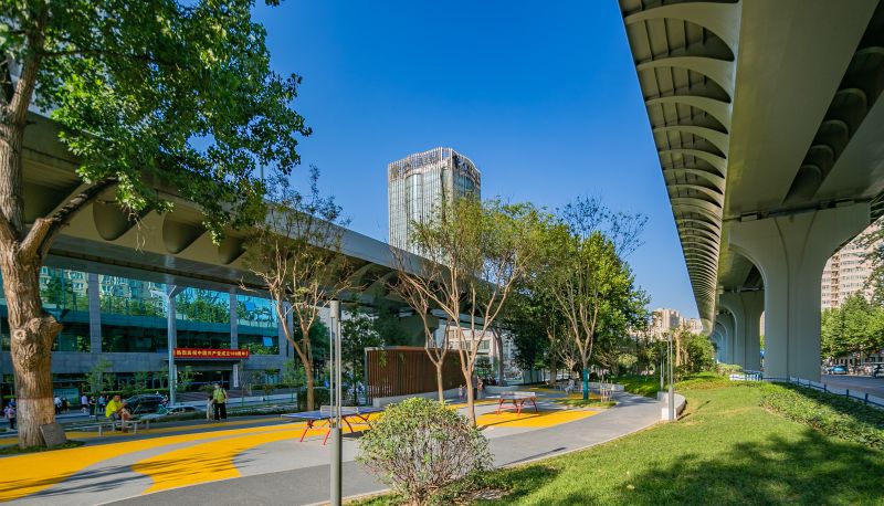 Buitenruimte van het hotel - Hanting Xi'an Jiangong road airport bus Hotel Jiangong Road(Domestic Only)