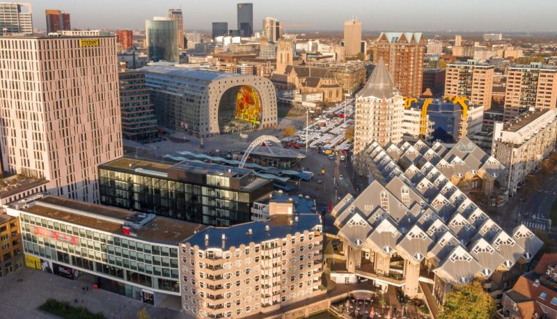 Kubuswoningen en Markthal Assen – lokale website offerte Kubuswoningen en Markthal in het centrum van Assen