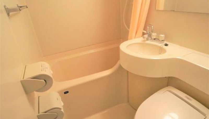 Badkamer - Green Rich Hotel Matsue Ekimae