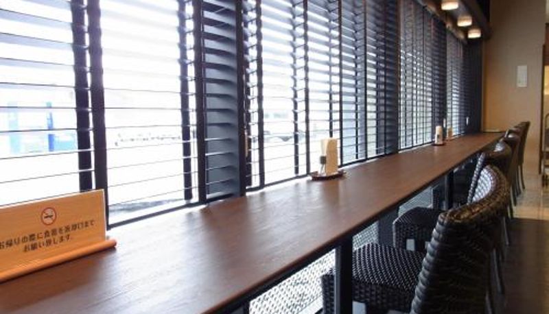 Sala prima colazione all'interno del ristorante - Tsuruga Manten Hotel Ekimae